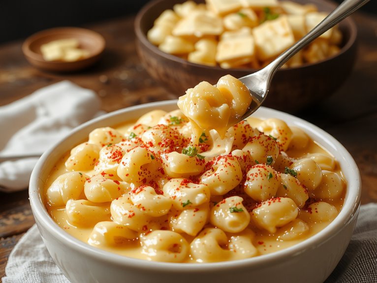 creamy homemade macaroni cheese