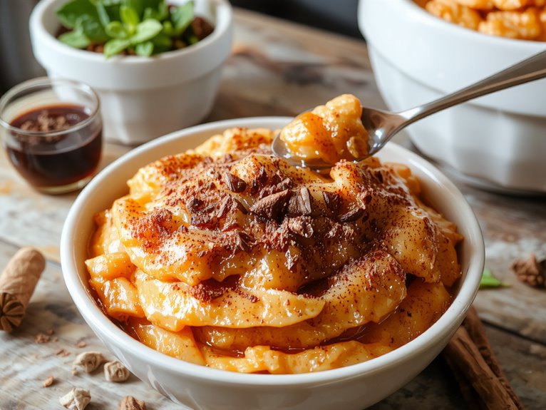 creamy sweet potato mash