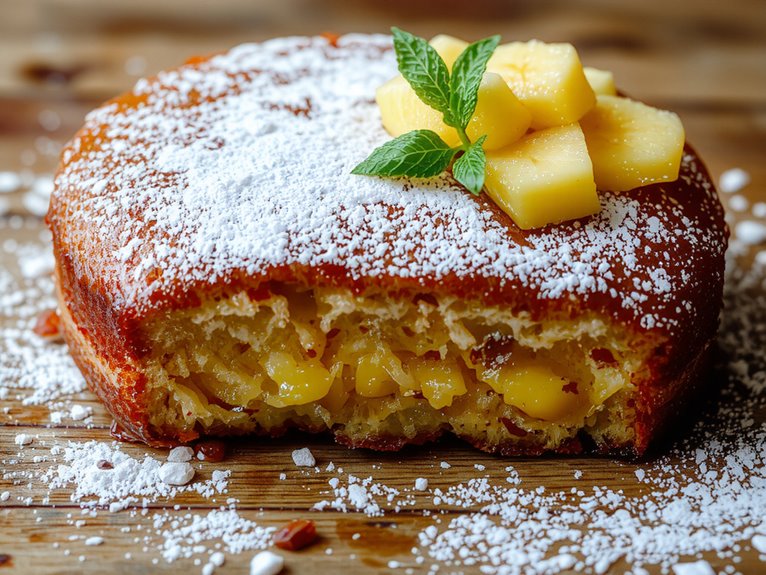 delicious homemade pineapple cake