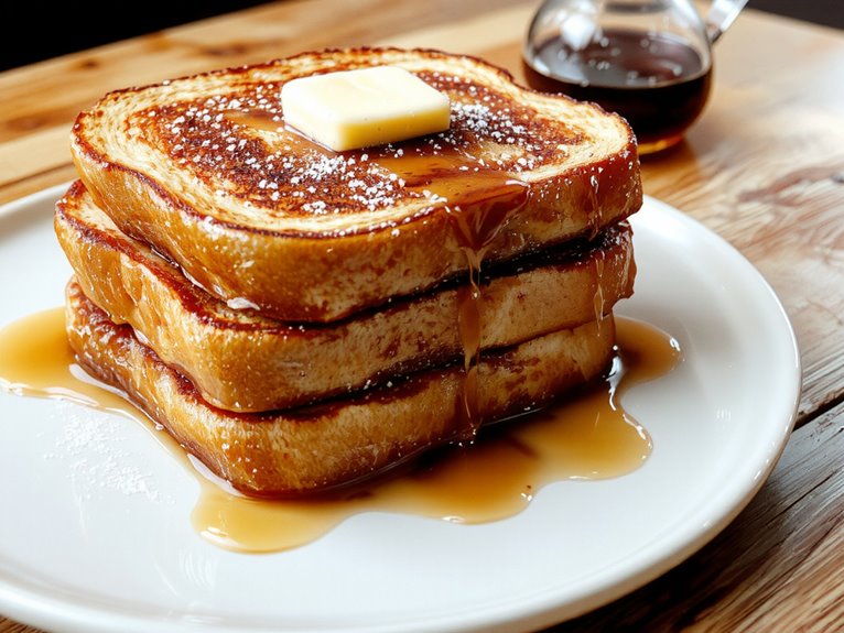 egg soaked fried bread