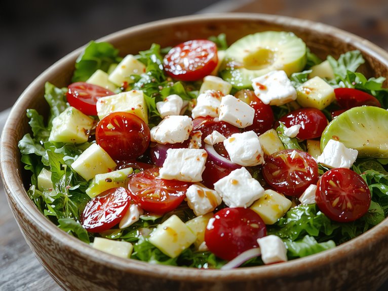 fresh seasonal garden ingredients