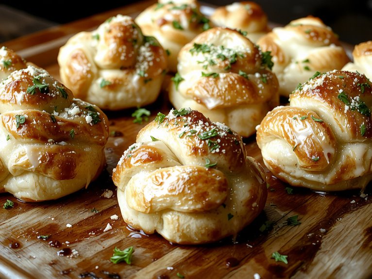 garlic butter knot appetizers