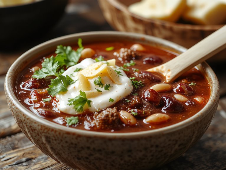 heartwarming homemade chili recipe