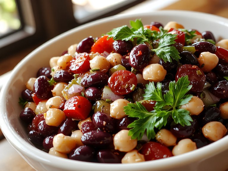 hearty bean salad recipe