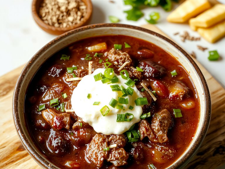 hearty venison chili recipe