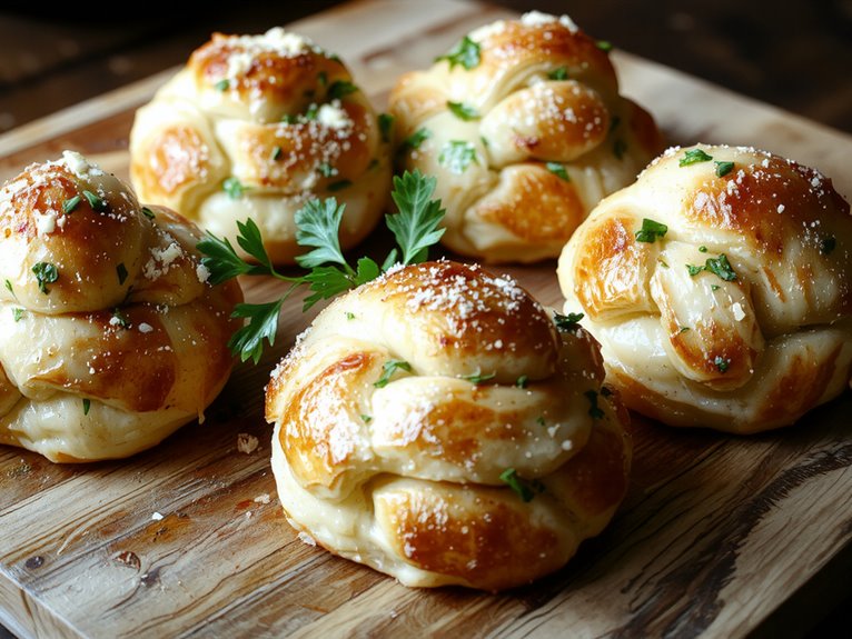 homemade garlic knot dough