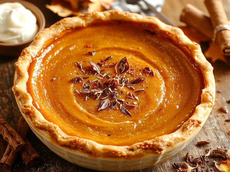 homemade pumpkin pie recipe
