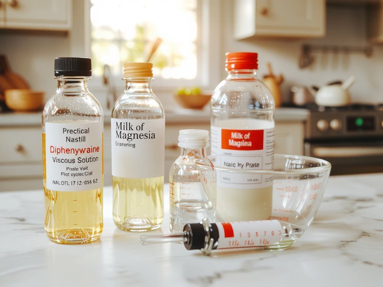 homemade soothing oral rinse