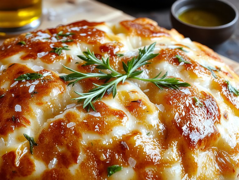 italian olive oil flatbread