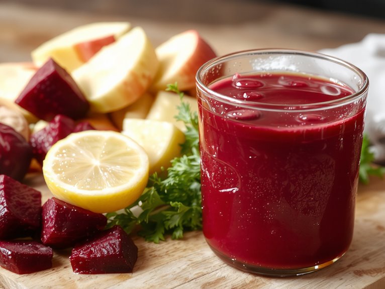 nutrient packed beet juice