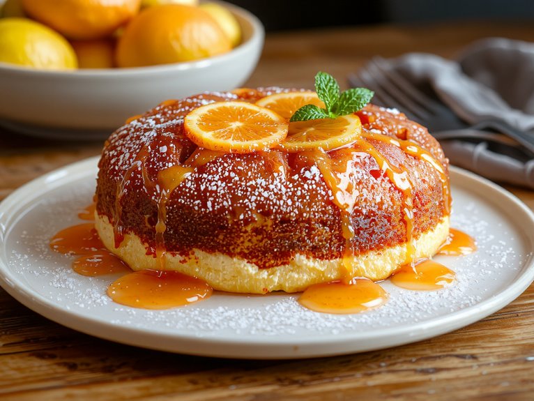 orange zest citrus cake