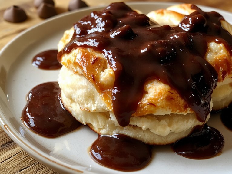 rich creamy chocolate sauce