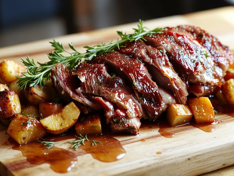 savory beef roast recipe