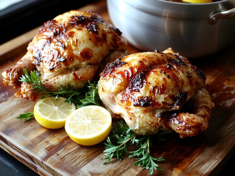 savory roasted poultry dish