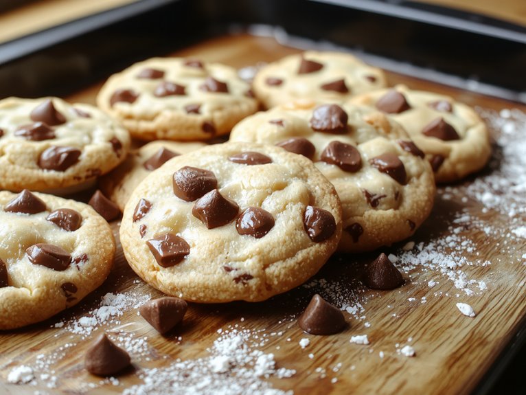 simple chocolate chip cookies