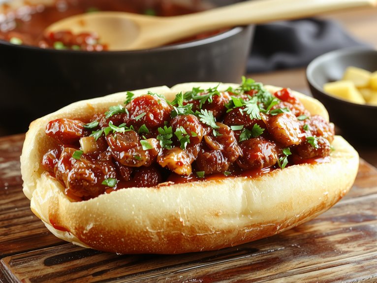 simple hot dog chili