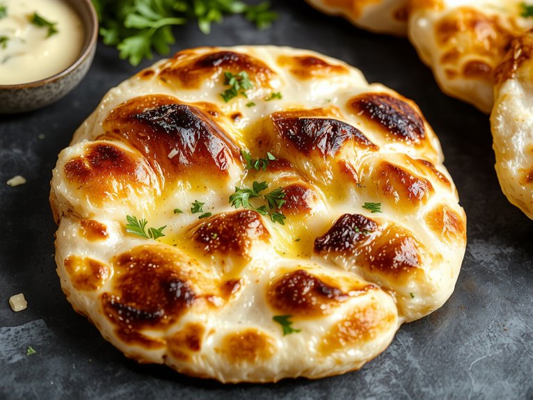 soft pillowy indian flatbread