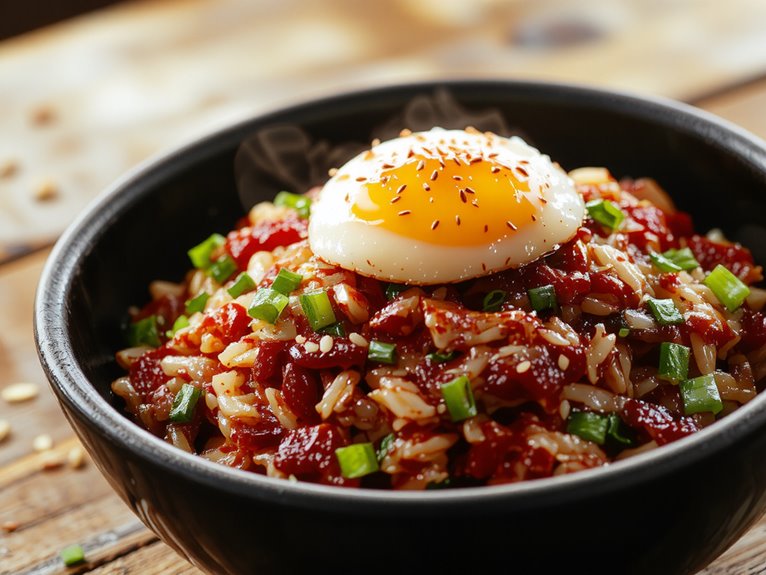 spicy korean fried rice