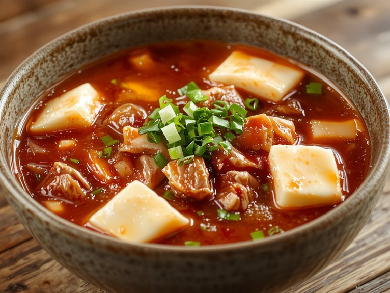 spicy korean stew dish