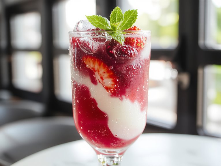 starbucks inspired pink beverage