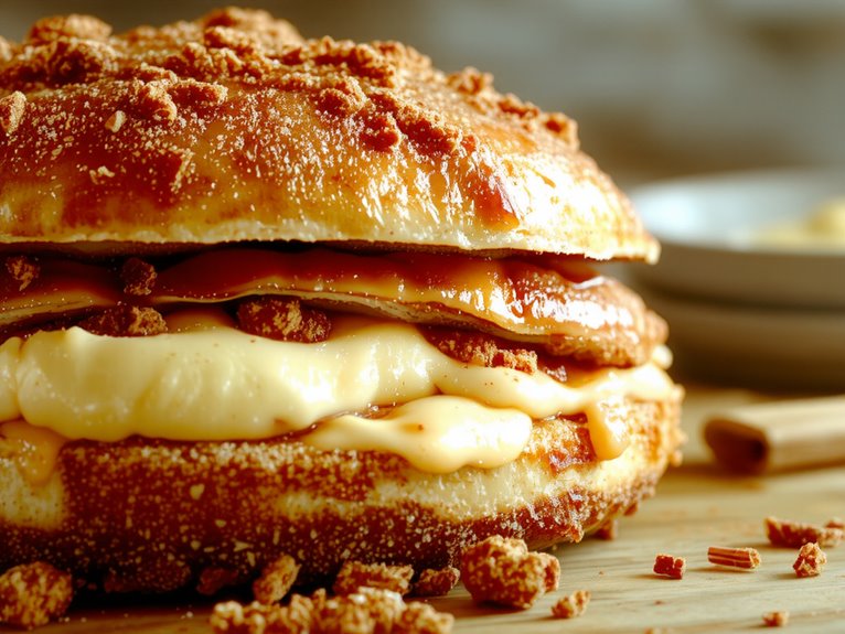 sweet fried dessert fusion