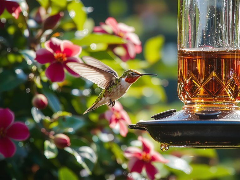 sweet nectar for birds
