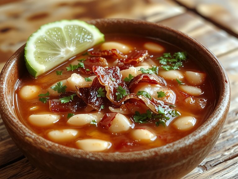 traditional mexican bean dish