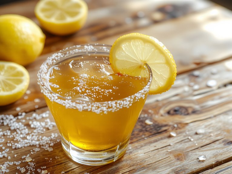 zesty sweet citrus cocktail