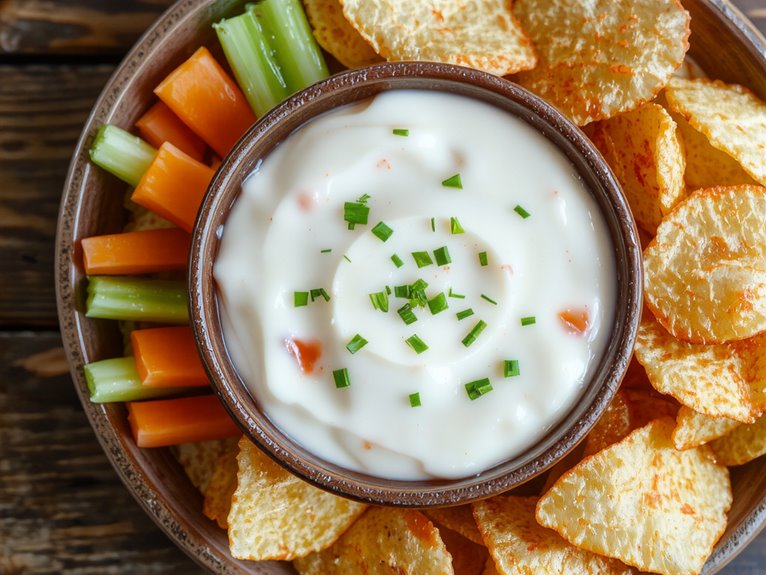 creamy caramelized onion dip