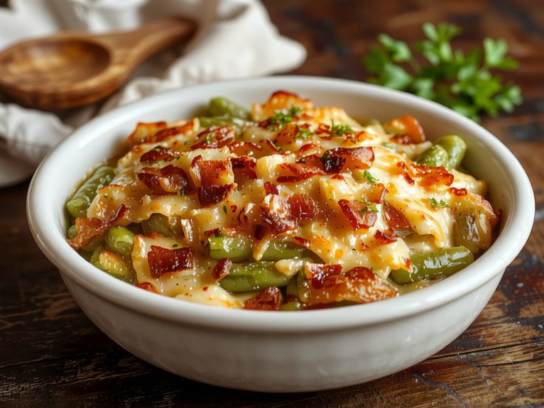 creamy green bean casserole