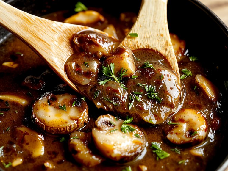 creamy mushroom sauce recipe