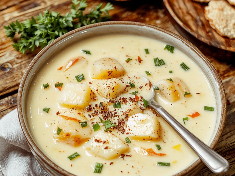 creamy potato soup recipe