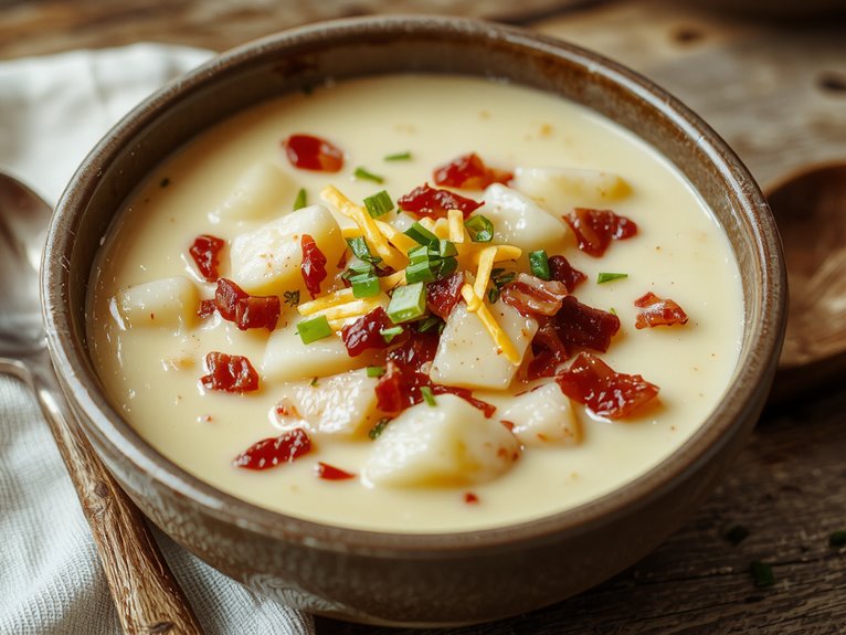 creamy potato soup recipe