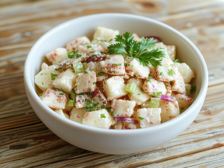 creamy tuna pasta salad