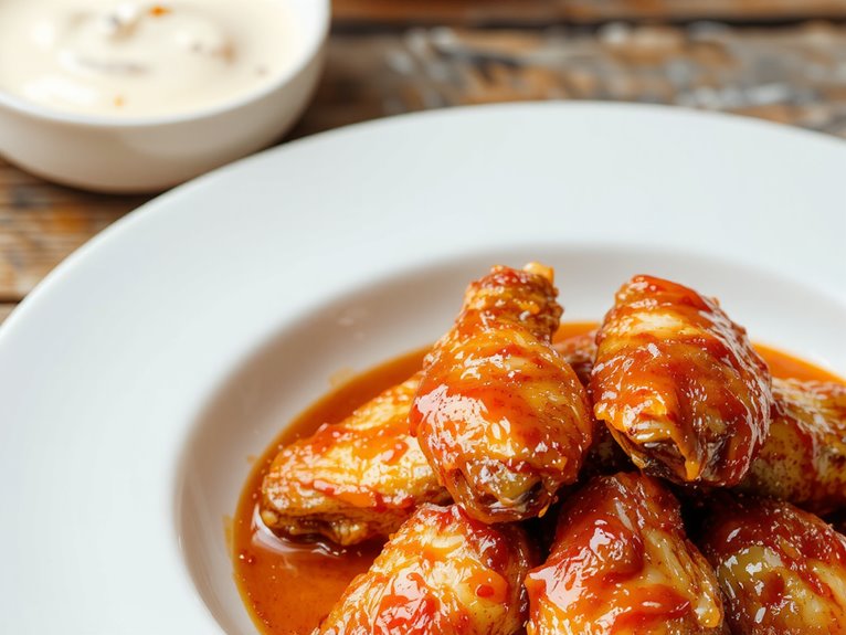 crispy oven baked wings