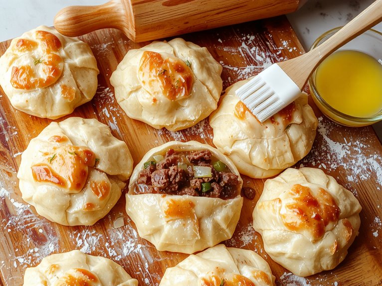 delicious homemade meat pie