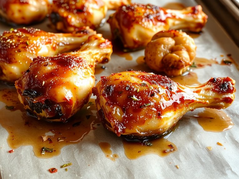 deliciously crispy homemade drumsticks