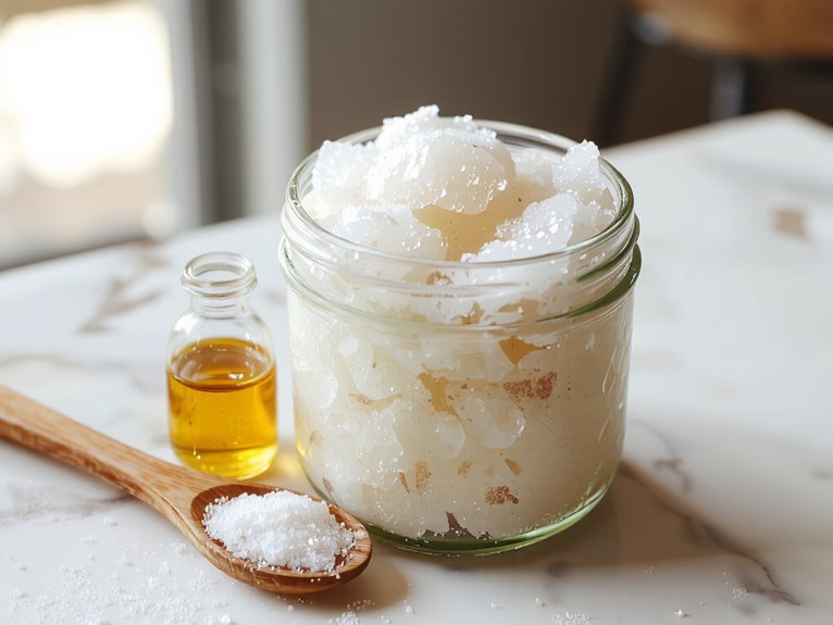 diy skin exfoliation remedy
