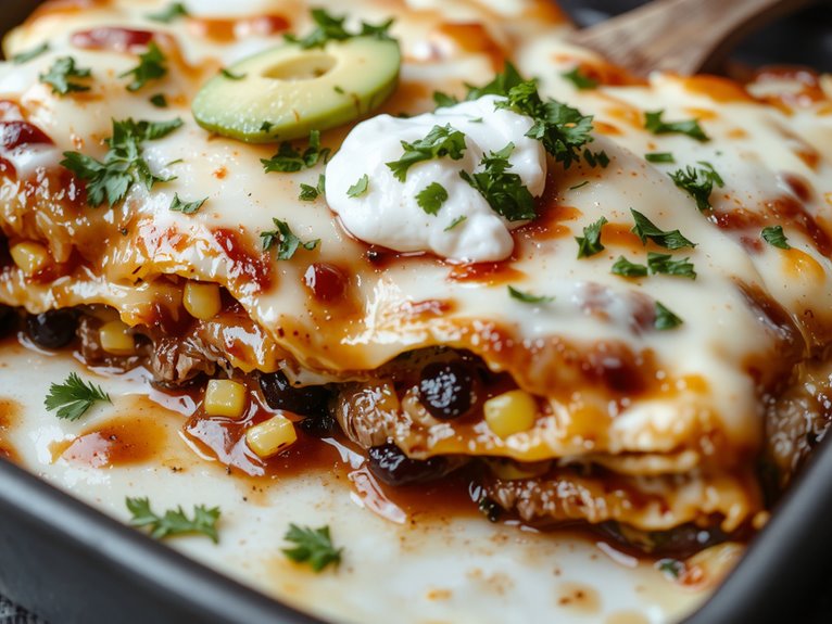 easy cheesy mexican casserole