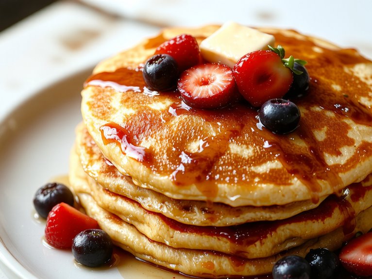 fluffy vegan pancake recipe