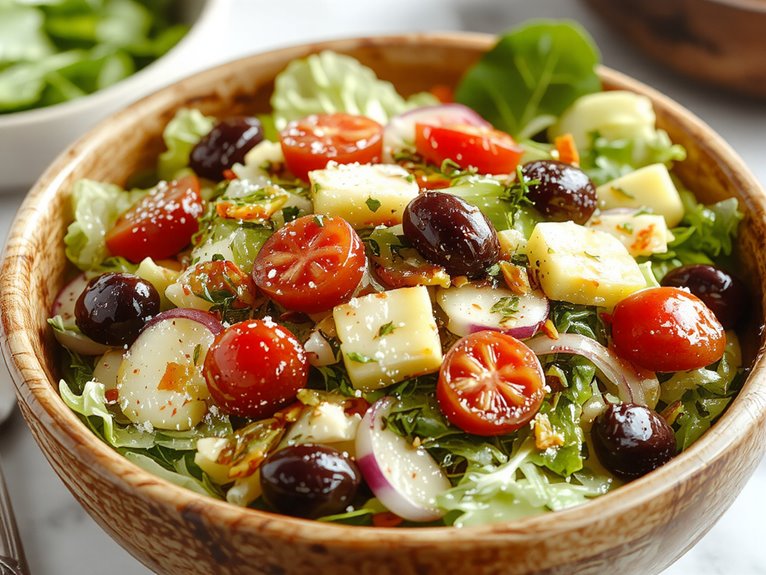 fresh ingredients salad recipe