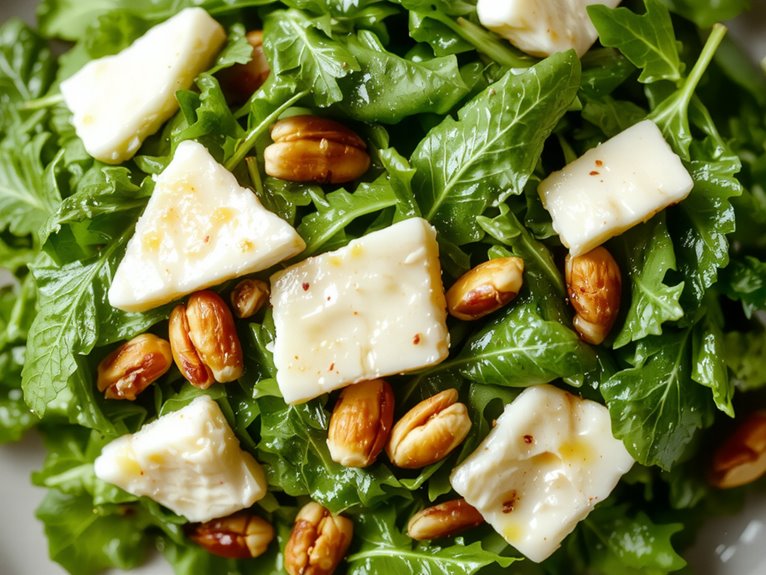 fresh peppery salad dish