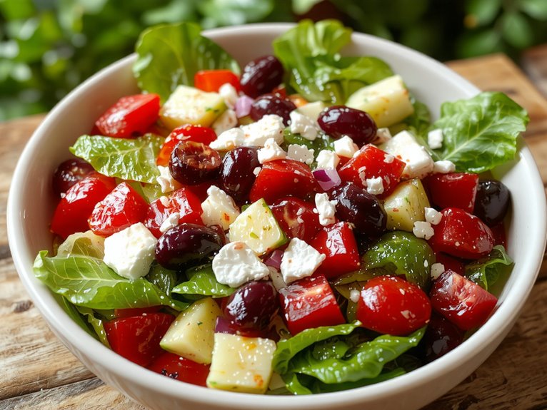 fresh vegetable salad recipe