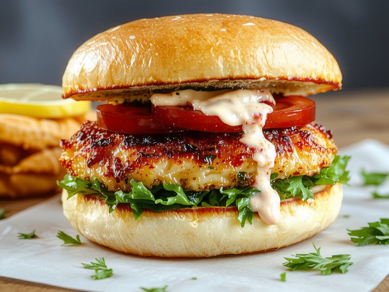 healthy salmon burger recipe