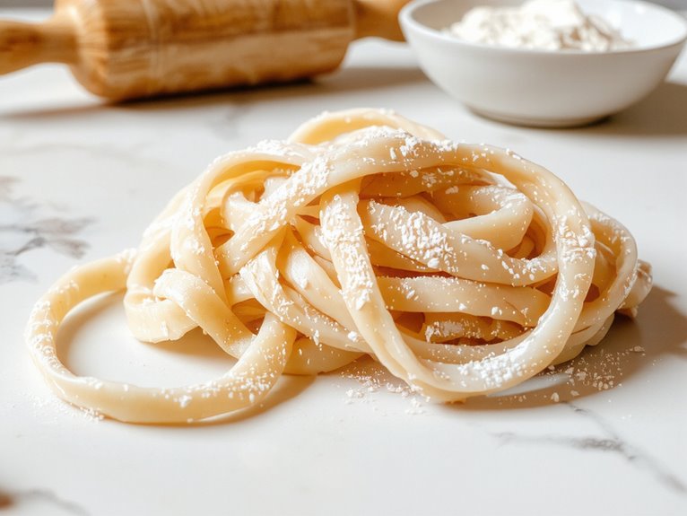 homemade japanese noodle