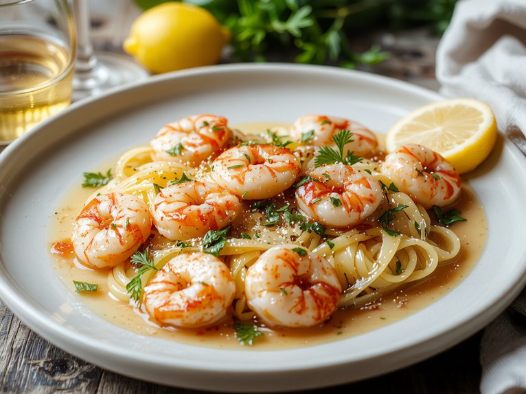 italian american shrimp pasta