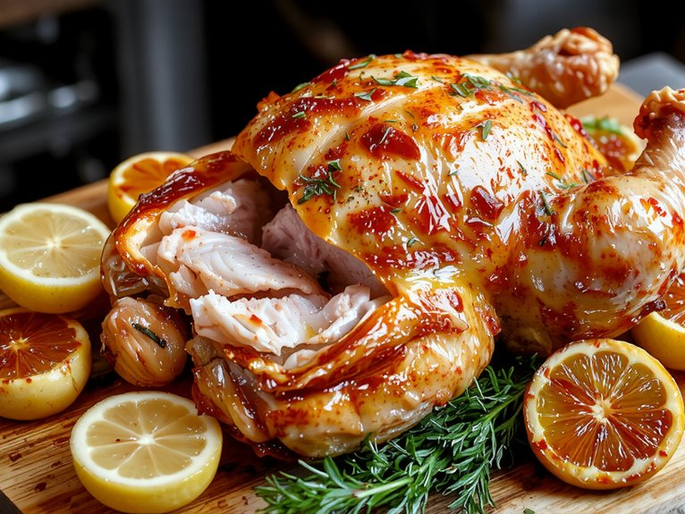 juicy herb crusted delight