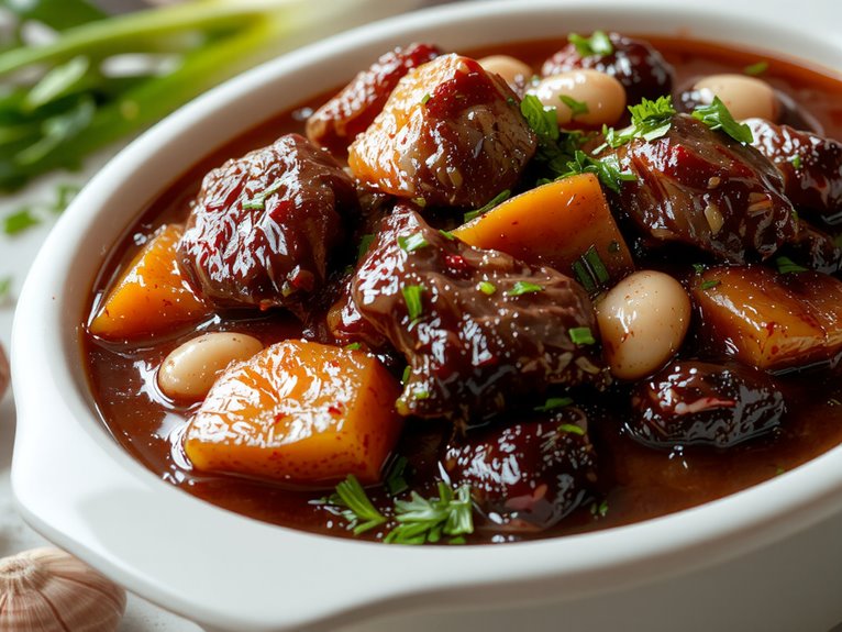 rich jamaican comfort food