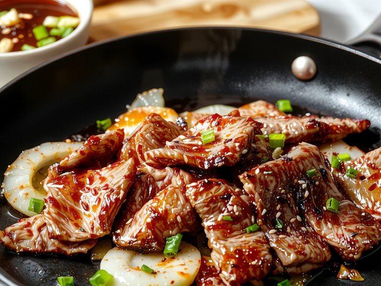 savory korean beef dish