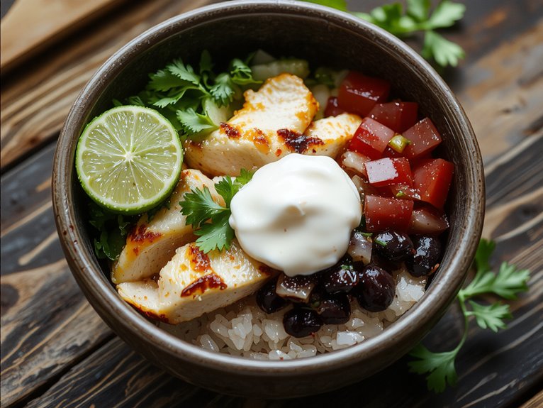 spicy mexican inspired cuisine